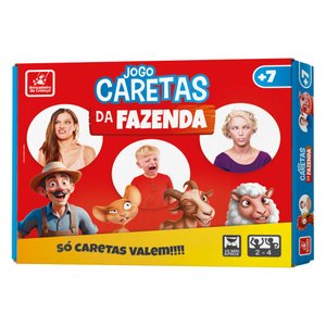 Jogo de Tabuleiro Caretas da Fazenda 6011 -brincadeira