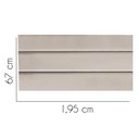 Ver imagem 2 de Painel Cabeceira Estofada Argentina 195cm Cama Box King Corino Bege- Mabe Magazine