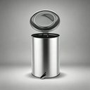 Ver imagem 1 de Lixeira com Pedal Aço Inoxidável 80 Litros