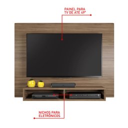 Painel para Tv até 43 Polegadas Eros e Suporte para Tv Notável Móveis - 3