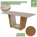 Ver mais imagens de Conjunto Mesa Com Tampo 6 Cadeiras Naturale Apogeu Móveis Lopas