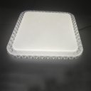 Ver imagem 4 de Plafon Sobrepor Quadrado 45w 40x40cm 3 Cores de Luz Ip20 Bivolt Lumier