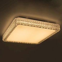 Plafon Sobrepor Quadrado 45w 40x40cm 3 Cores de Luz Ip20 Bivolt Lumier - 7