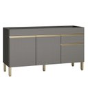 Ver imagem 1 de Balcão de Pia Line 150 Cm Gris - Kits Paraná