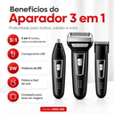Ver imagem 2 de Conjunto 3 em 1 para Cabelo, Barba e Nariz Tomate Mag-028 Recarregável