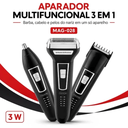 Ver imagem 4 de Conjunto 3 em 1 para Cabelo, Barba e Nariz Tomate Mag-028 Recarregável