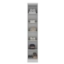 Ver imagem 6 de Guarda Roupa Modulado 2,40m Portas Reflecta C/ Led 100% Mdf Cor:branco