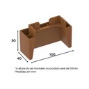 Ver imagem 2 de Multiuso Quarto Pé 5x4x10 8 un Henn Cinamomo