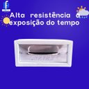 Ver imagem 4 de Caixa Correio Carta Embutir Muro Branca + Kit 3 Números