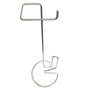 Ver imagem 2 de Porta Papel Higienico de Chão Suporte para 2 Rolos Cromado