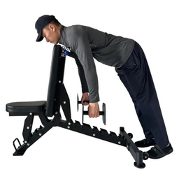 Banco Supino Regulável Linha Profissional com Apoio Yangfit - 9