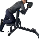 Ver mais imagens de Banco Supino Regulável Linha Profissional com Apoio Yangfit