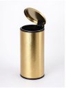 Ver imagem 4 de Lixeira Inox 30L Dourado Deluxe Lixo Pedal Grande Premium