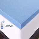 Ver imagem 5 de Pillow Top Viscoelástico Gel Infusion Casal 1,38x1,88x0,05m