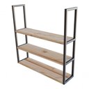 Ver imagem 3 de Nicho Organizador 80Cm Para Quarto Em Metal De Teto