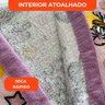 Roupão Aveludado Lepper Estampado Personagens Infantil Minnie M - 5