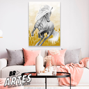Ver imagem 2 de Quadro Cavalo Branco -- BR ARTES Grande 118x78