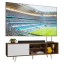 Ver imagem 5 de Rack para Tv até 80 Polegadas 160cm com Pés Rustic/branco Torino Madesa Rustic/branco