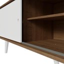 Ver imagem 2 de Rack para Tv até 80 Polegadas 160cm com Pés Rustic/branco Torino Madesa Rustic/branco