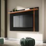 Painel Extensivo para TV até 60 Polegadas Polegadas Leme-Colibri - Preto fosco / Noce milano - 3