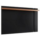 Ver imagem 1 de Painel Extensivo para TV até 60 Polegadas Polegadas Leme-Colibri - Preto fosco / Noce milano