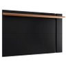Painel Extensivo para TV até 60 Polegadas Polegadas Leme-Colibri - Preto fosco / Noce milano - 1