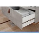 Ver imagem 5 de Conjunto Banheiro c/Espelho Milano/Monet 60cm Cimento MGM