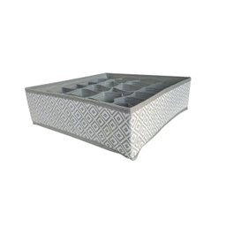 Organizador de Roupas Íntimas 24 Divisórias Colmeia Tamanho 32x32 Estampado:quadrados - 1