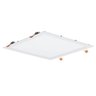 Painel Led Quadrado Embutir 12w Luz Ama 17x17cm Bronzearte - 3