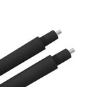 Ver imagem 2 de Kit 16 Cadeiras de Jantar Roma Prática com Braços para Sala e Cozinha - Preto