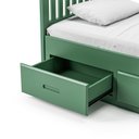 Ver imagem 7 de Cama Solteirão 03 Gavetas - Madeira Maciça Verde