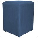 Ver imagem 2 de Kit 2 Puff Decorativo Dado Para Sala Recepção Manicure, Escritório E Consultório Suede