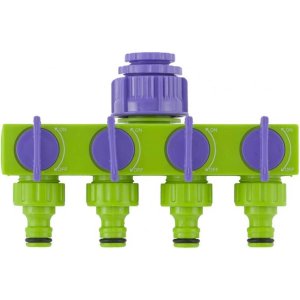 Distribuidor de Água com 4 Derivações Ajustáveis Palisad