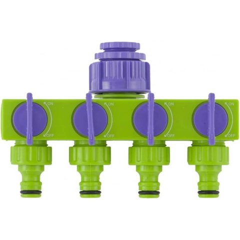 Distribuidor de Água com 4 Derivações Ajustáveis Palisad