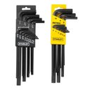 Ver imagem 1 de Jogo de Chaves Hexagonais em Milímetros e Polegadas 22 Peças - 85-753 - Stanley Jogo de Chave Hexago