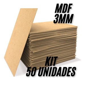 Chapas em Mdf 20x28cm 50 Unidades Artesanato
