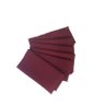 Kit 6 Guardanapos Rafia 38X38 Bordo - 2