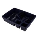 Ver imagem 4 de Escorredor 9 Pratos Loucas Talheres Porta Copos Panela Bancada Pia Compacto Plastico Preto