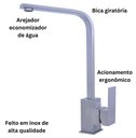 Ver imagem 4 de Torneira Acqua Metais 401 Cozinha Inox Escovado Monocomando