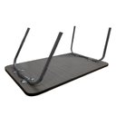 Ver imagem 3 de MESA PARA NOTEBOOK DOBRAVEL SUPORTE MULTIUSO HOME OFFICE CAMA SOFA TABLET APOIO COLO PORTATIL PRETA