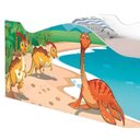 Ver imagem 2 de Cama Infantil Jurassic Dinossauros com Adesivo Vinil MDF Branco 91.5cm Casah