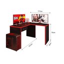 Ver imagem 4 de Mesa Extensora para Escritório e Gamer Drx-9000 Moveis Leão