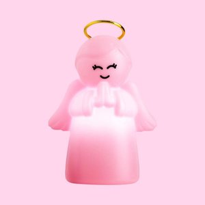 Anjo Luminária - Rosa