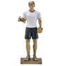 Escultura Decorativa em Resina Homem Fit Halter - 1