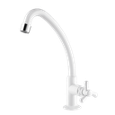 Ver imagem 1 de Torneira de Mesa Bica Móvel para Cozinha Pacific Viqua Branco
