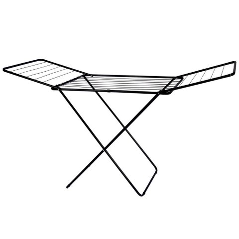 Varal de Chão com Abas Maxi Preto MOR