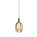 Ver imagem 2 de Lustre Pendente Skylight Spia 4088 26cm LED Bivolt Dourado e Âmbar
