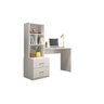 Escrivaninha Livreiro Lateral Office Cristal Branco Mobili - 2