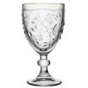 Ver imagem 1 de Conjunto 24 Taças Cristal 320ml Fio Ouro New Butterfly Lyor
