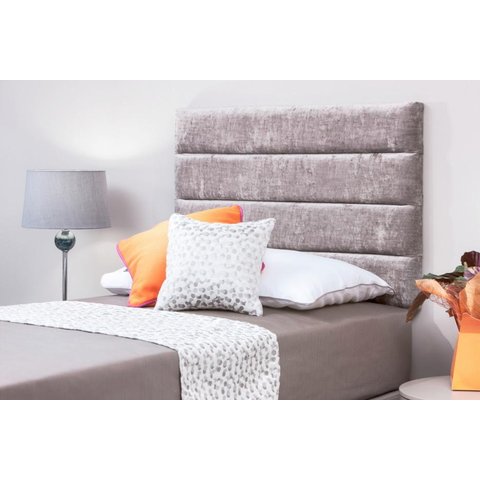 Cabeceira Modulada Solteiro Divã Glamour Linho Bege